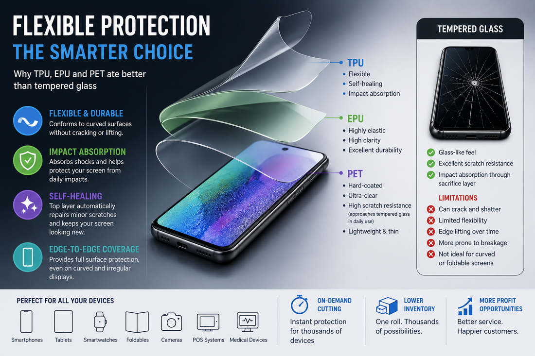 Why Flexible Screen Protectors Are Replacing Tempered Glass in Modern Device Protection