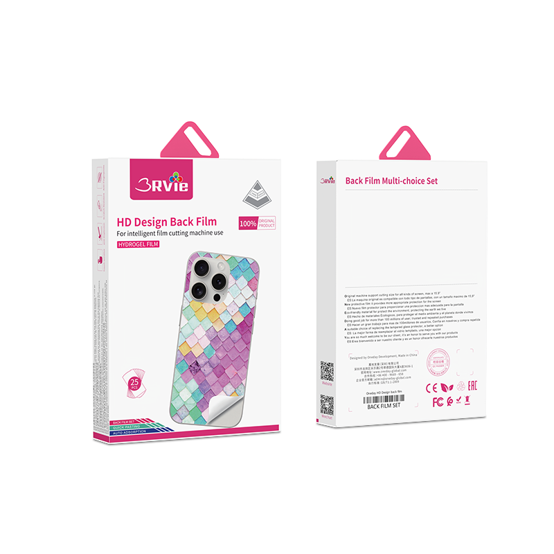 3RVie Dark relief back film (25PCS/BOX) image 11