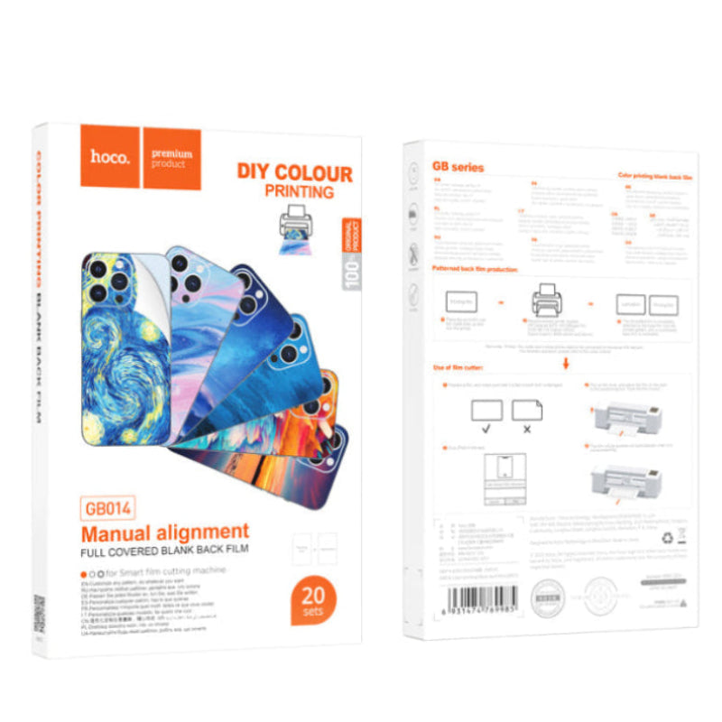 Printable Blank Film for Custom Phone Skins (20PCS)