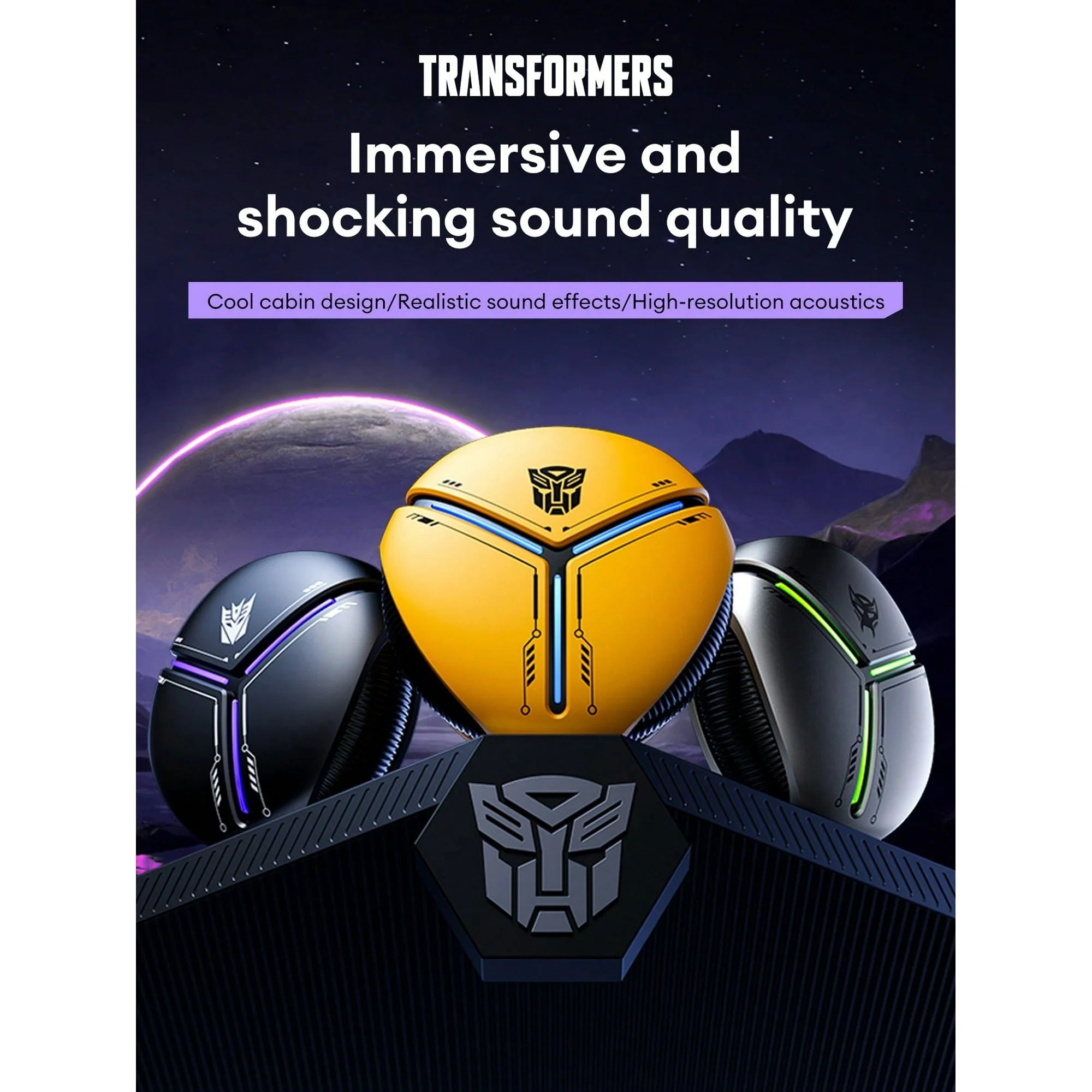 Transformers Bumblebee TF-T30 Bluetooth Headset image 5