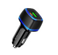 In-car charger BZ14A Mercury PD20W + QC3.0 set with cable image 0