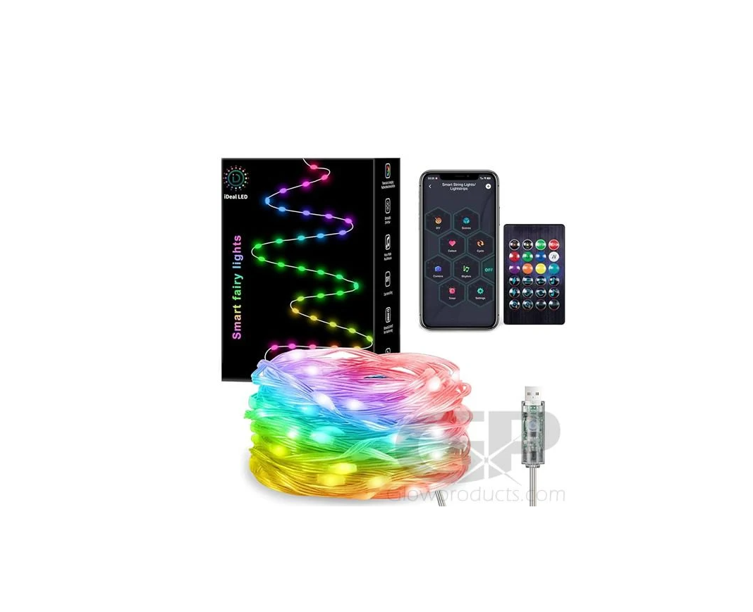 LEDBLE Fairy Light – Bluetooth APP Music RGB String Lights