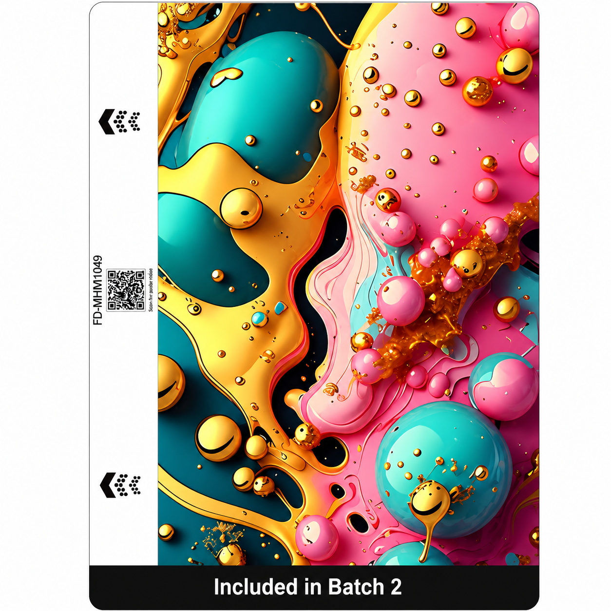 3RVie Pre-Designed Lovely Vibes back film (25PCS/BOX)