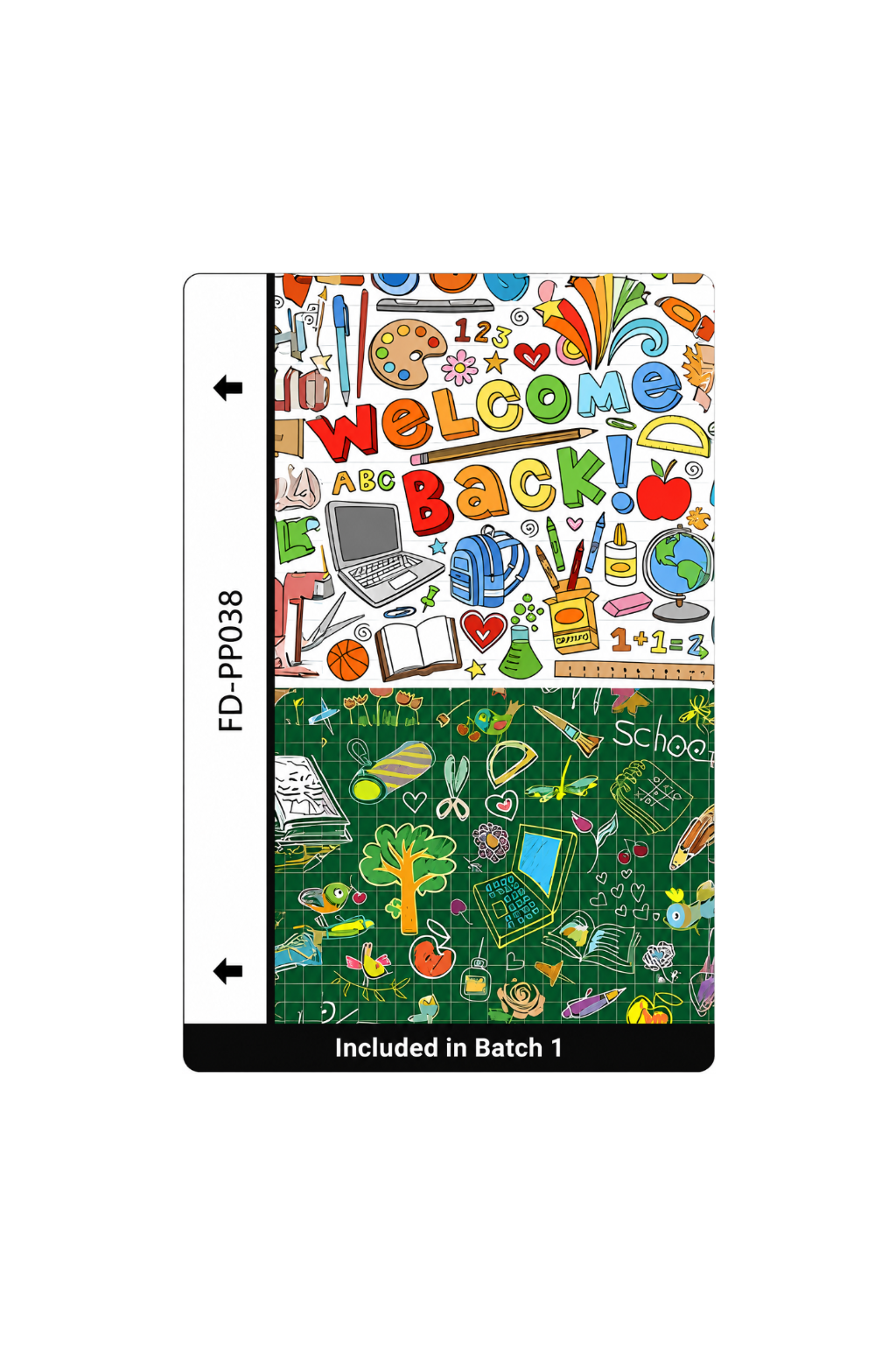 3RVie Pre-Designed Grafitti Vibes back film (25PCS/BOX)