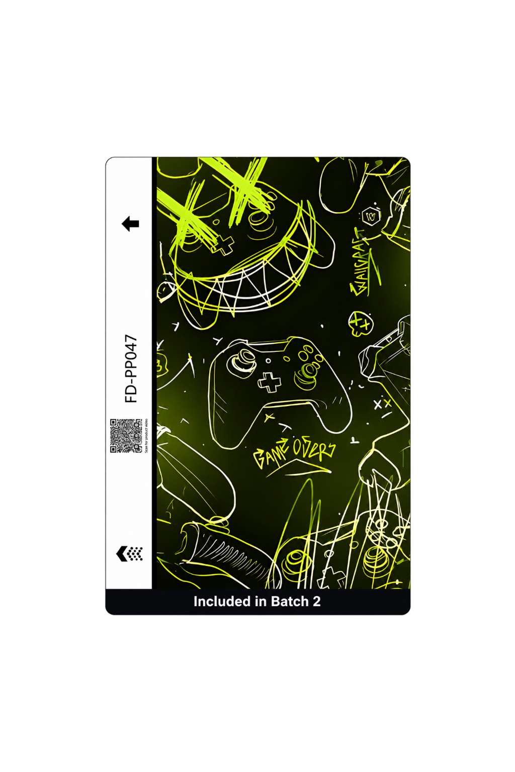 3RVie Pre-Designed Grafitti Vibes back film (25PCS/BOX)