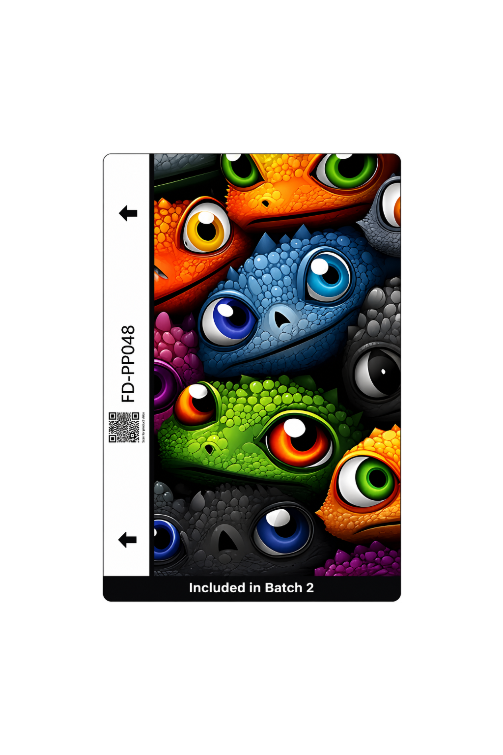 3RVie Pre-Designed Grafitti Vibes back film (25PCS/BOX)
