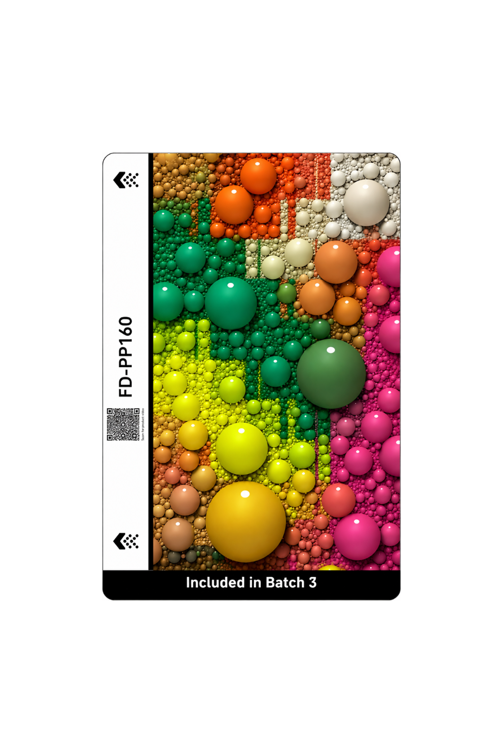 3RVie Pre-Designed Grafitti Vibes back film (25PCS/BOX)