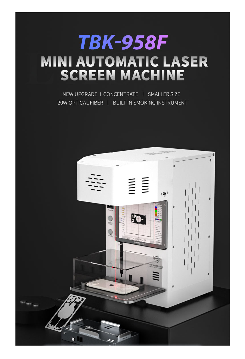 TBK 958F Fiber 20w Laser Machine image 7