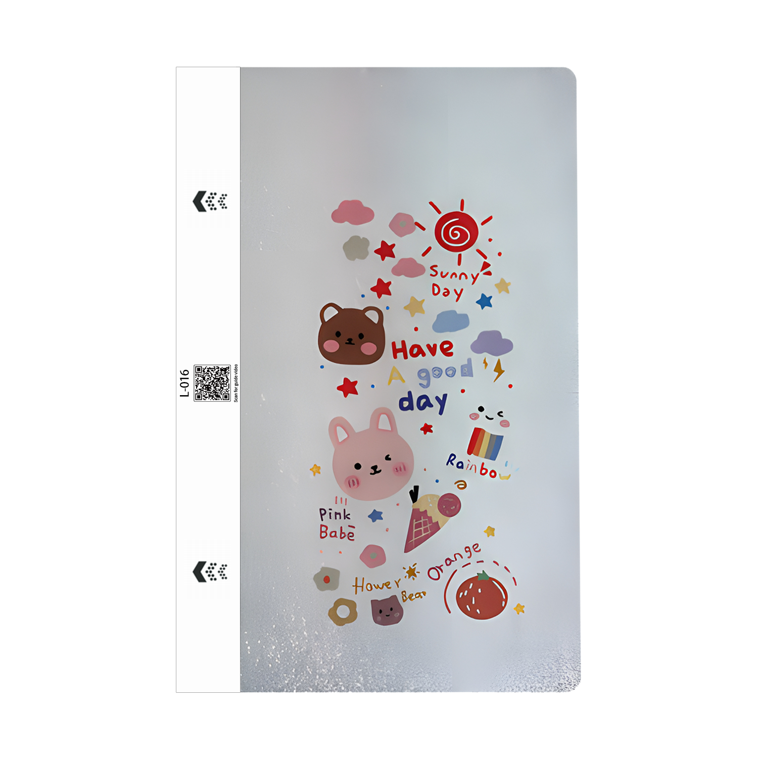 3RVie Pre-Designed Lovely Vibes back film (25PCS/BOX) image 9