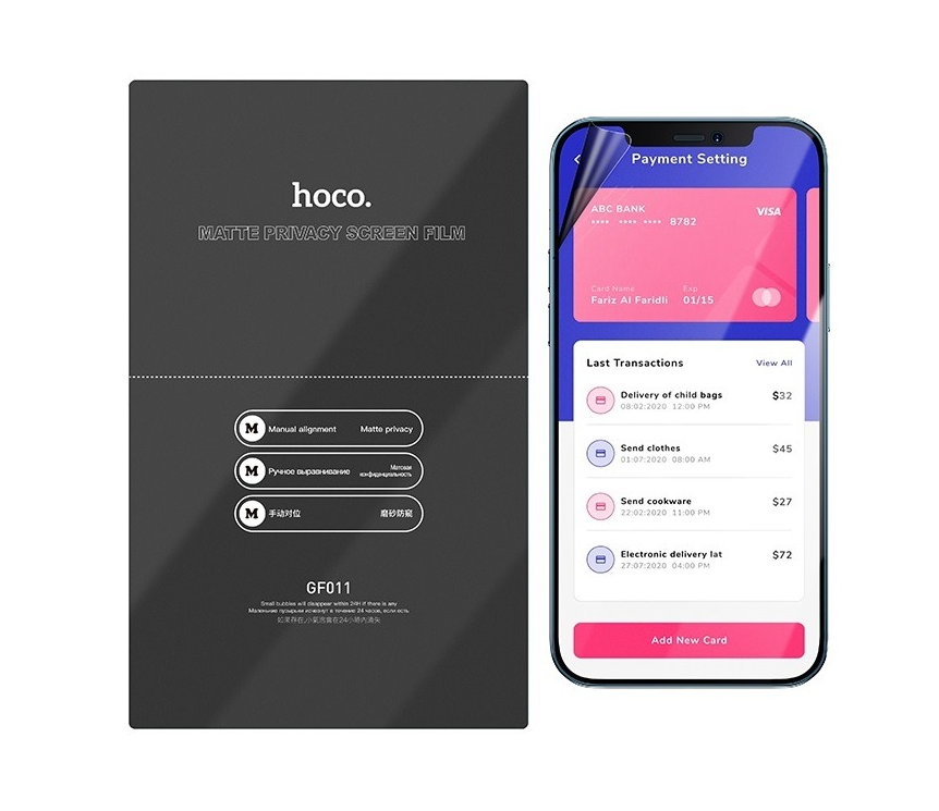 Manual Alignment Matte Privacy Screen Film for Smart Film Cutting Machine (20PCS image 1