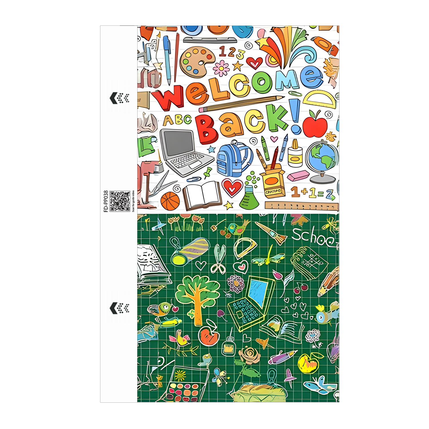 3RVie Pre-Designed Grafitti Vibes back film (25PCS/BOX) image 3