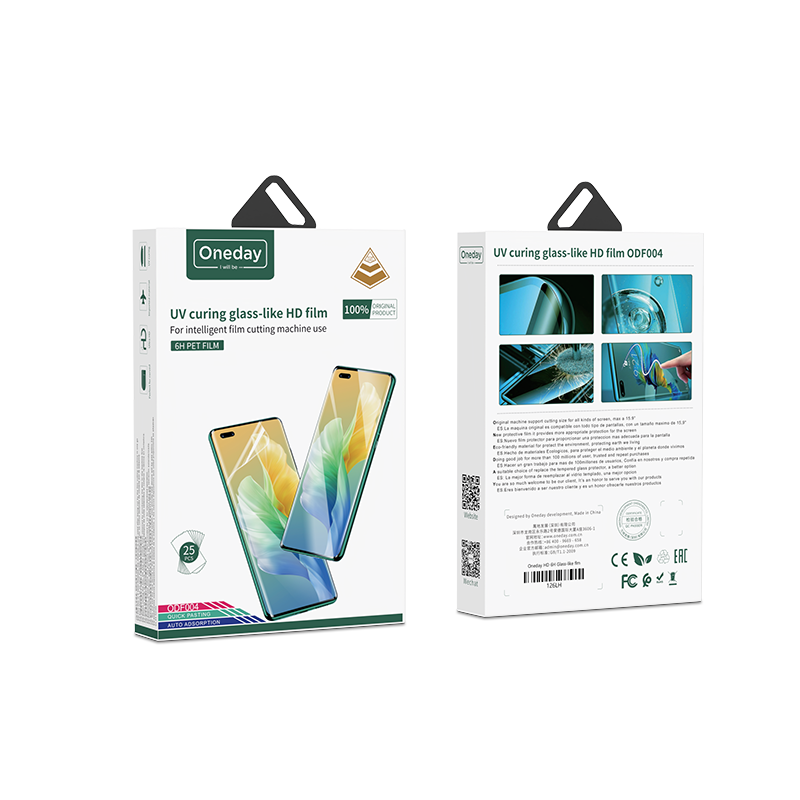 3RVie HD 6H Glass-like  UV film (25PCS/BOX) image 0